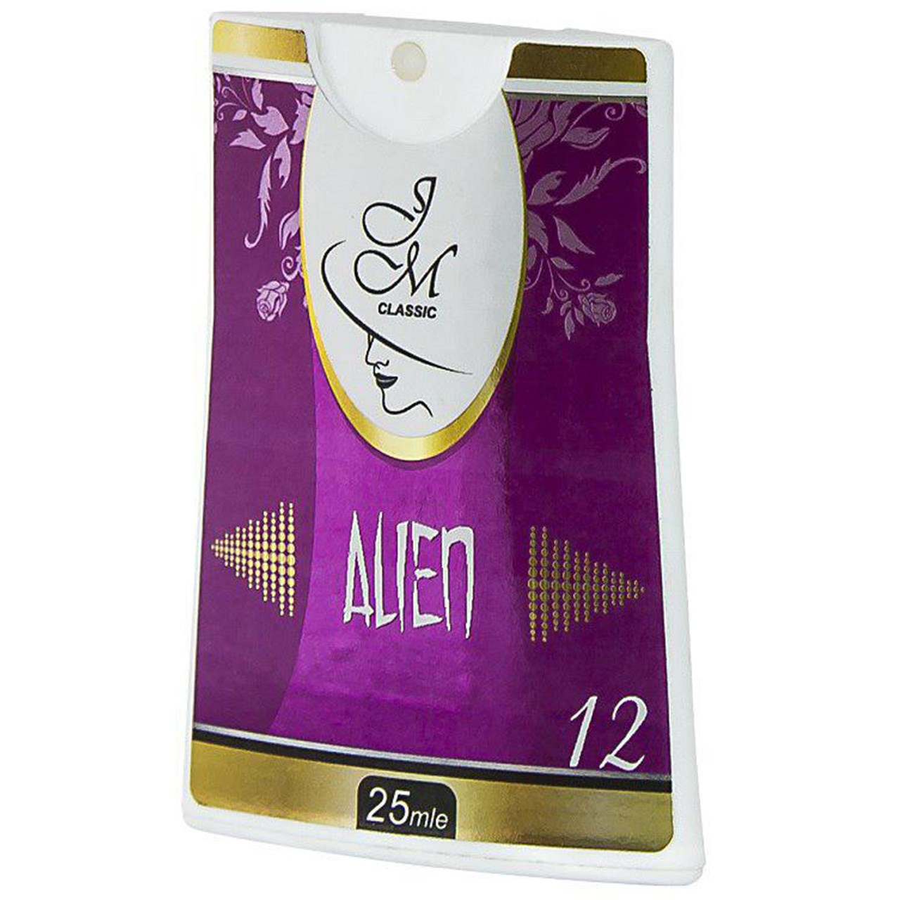 عطر جیبی زنانه JM کد 12 حجم 25 میلی لیتر