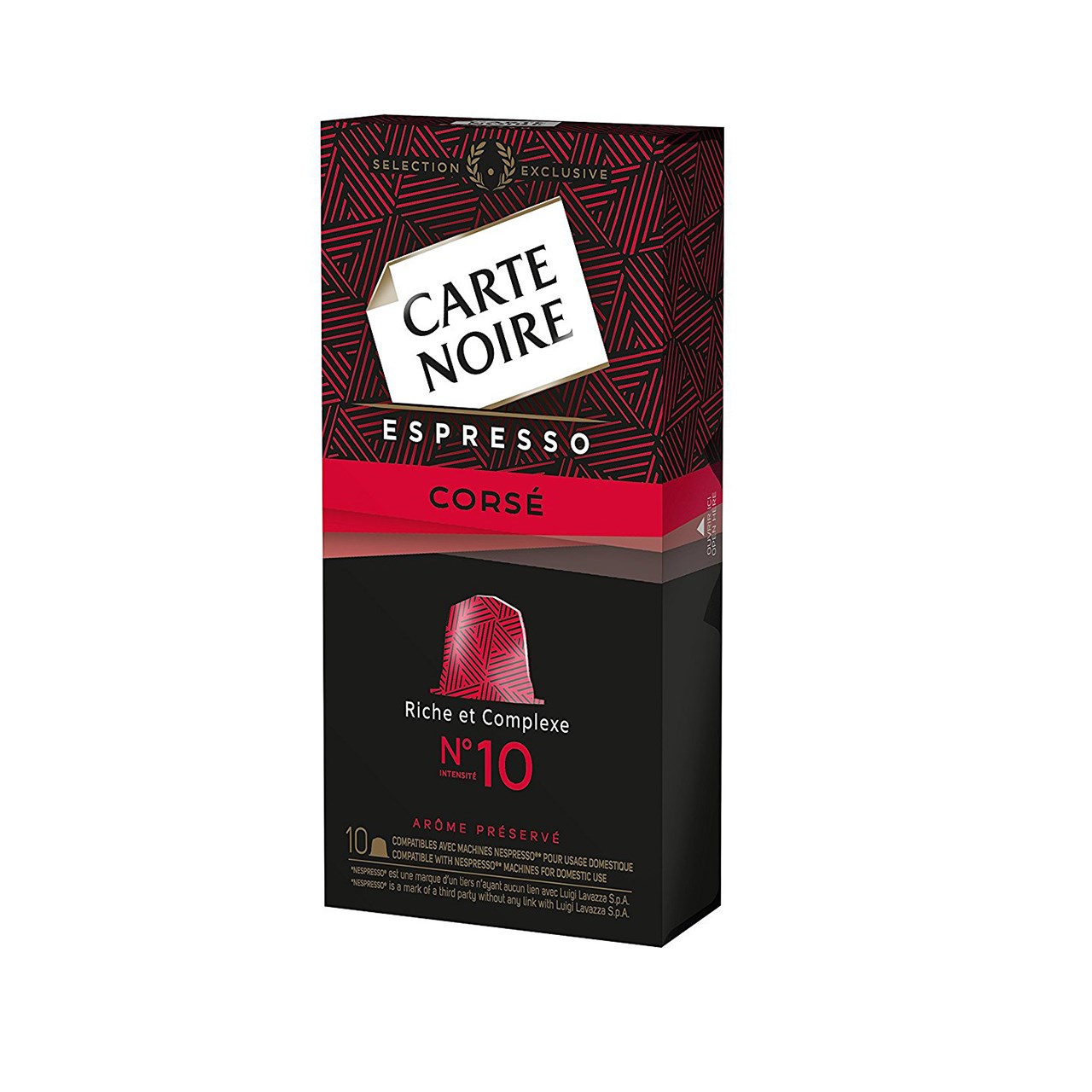 کپسول قهوه کارته نویر مدل Espresso Corse