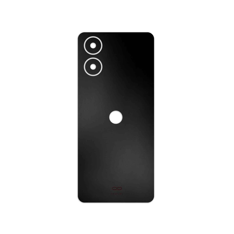 برچسب پوششی ماهوت مدل Matte-Black مناسب برای گوشی موبایل موتورولا Moto G04s