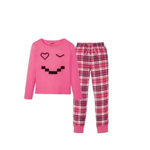 ست تی شرت و شلوار دخترانه پیپرتس مدل YS001