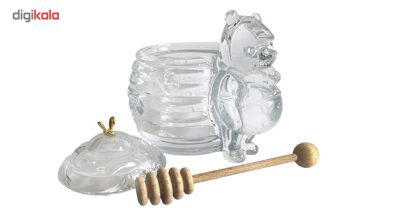 ظرف عسل مدل خرس HY - 5010-0 ظرف عسل مدل خرس HY - 5010-0