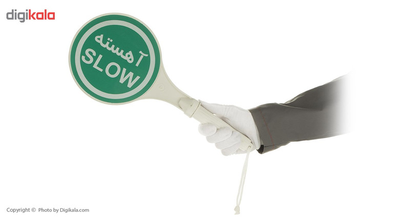 تابلو هشدار مدل آهسته دستی