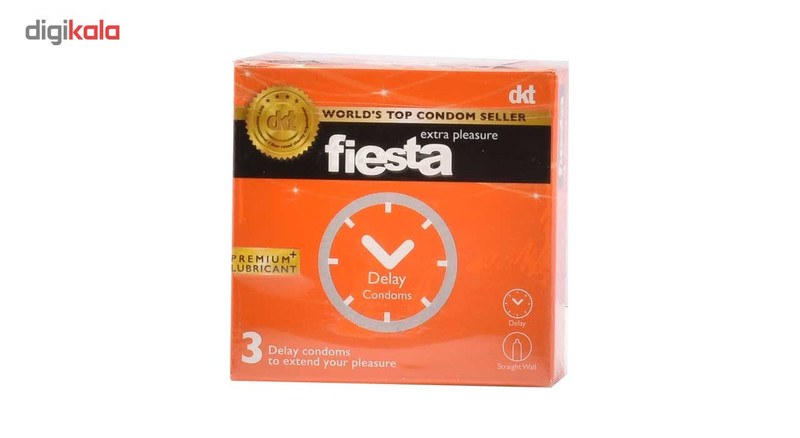 کاندوم تاخیری فیستا مدل Delay بسته 3 عددی