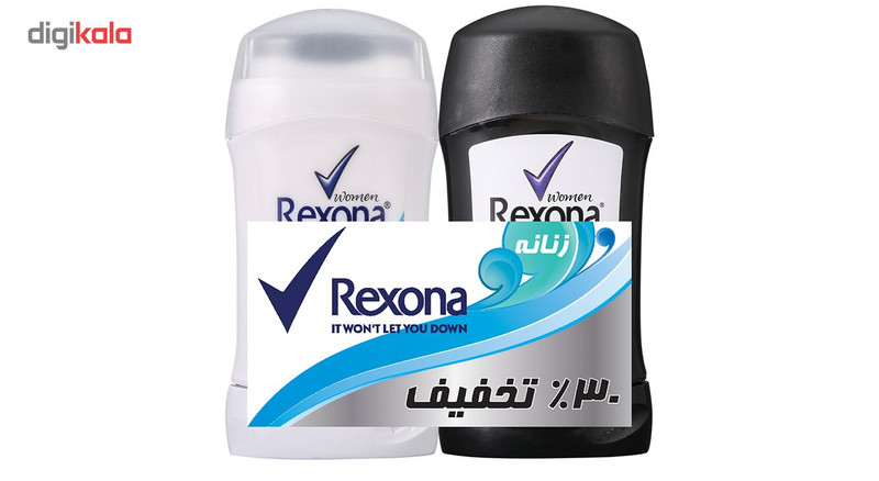 پک استیک ضد تعریق زنانه رکسونا مدل Invisible Diamond و Cotton Dry