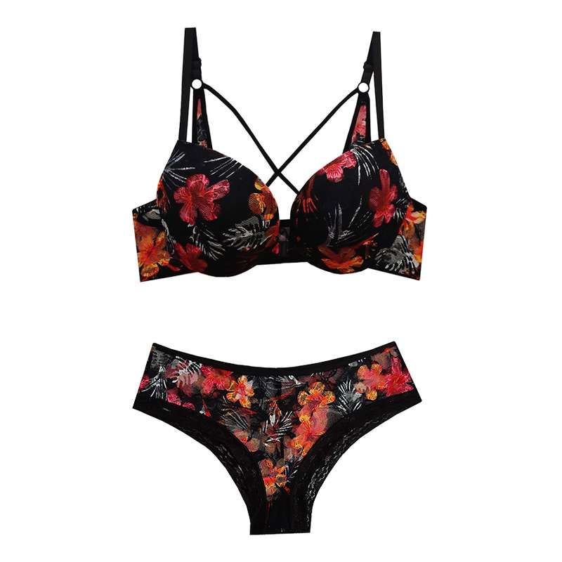 ست شورت و سوتین زنانه کد H-379