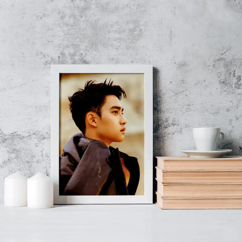 تابلو خندالو مدل کیونگسو گروه اکسو EXO کد 16777