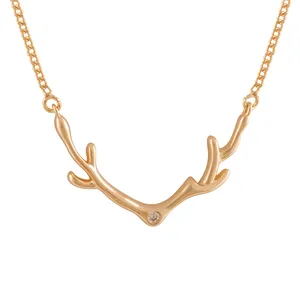 گردنبند زنانه ژوپینگ مدل شاخ گوزن کد N3437