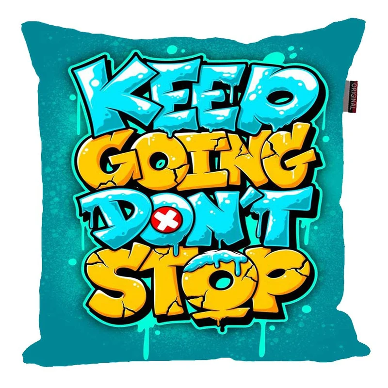 کوسن پاد آفرین مدل فانتزی طرح متن دار خفن کد p1127