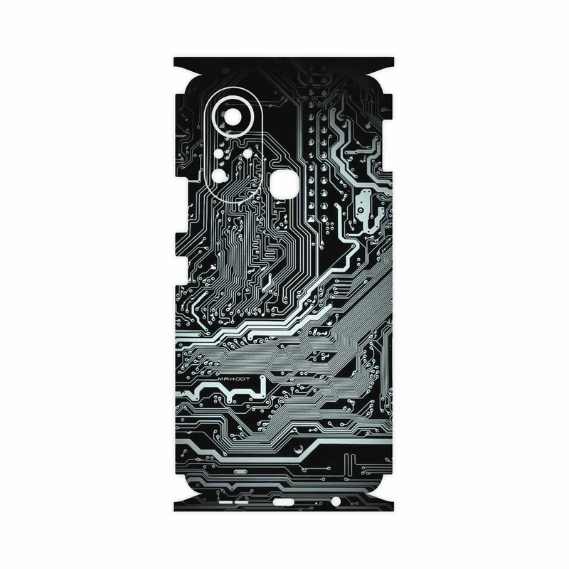 برچسب پوششی ماهوت مدل Black-Printed-Circuit-Board-FullSkin مناسب برای گوشی موبایل اینفینیکس Hot 11s