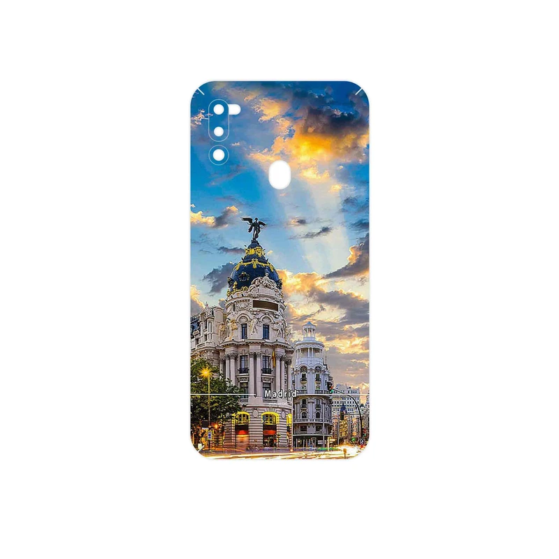 برچسب پوششی ماهوت مدل City of Madrid مناسب برای گوشی موبایل سامسونگ Galaxy M21 (2021) Edition