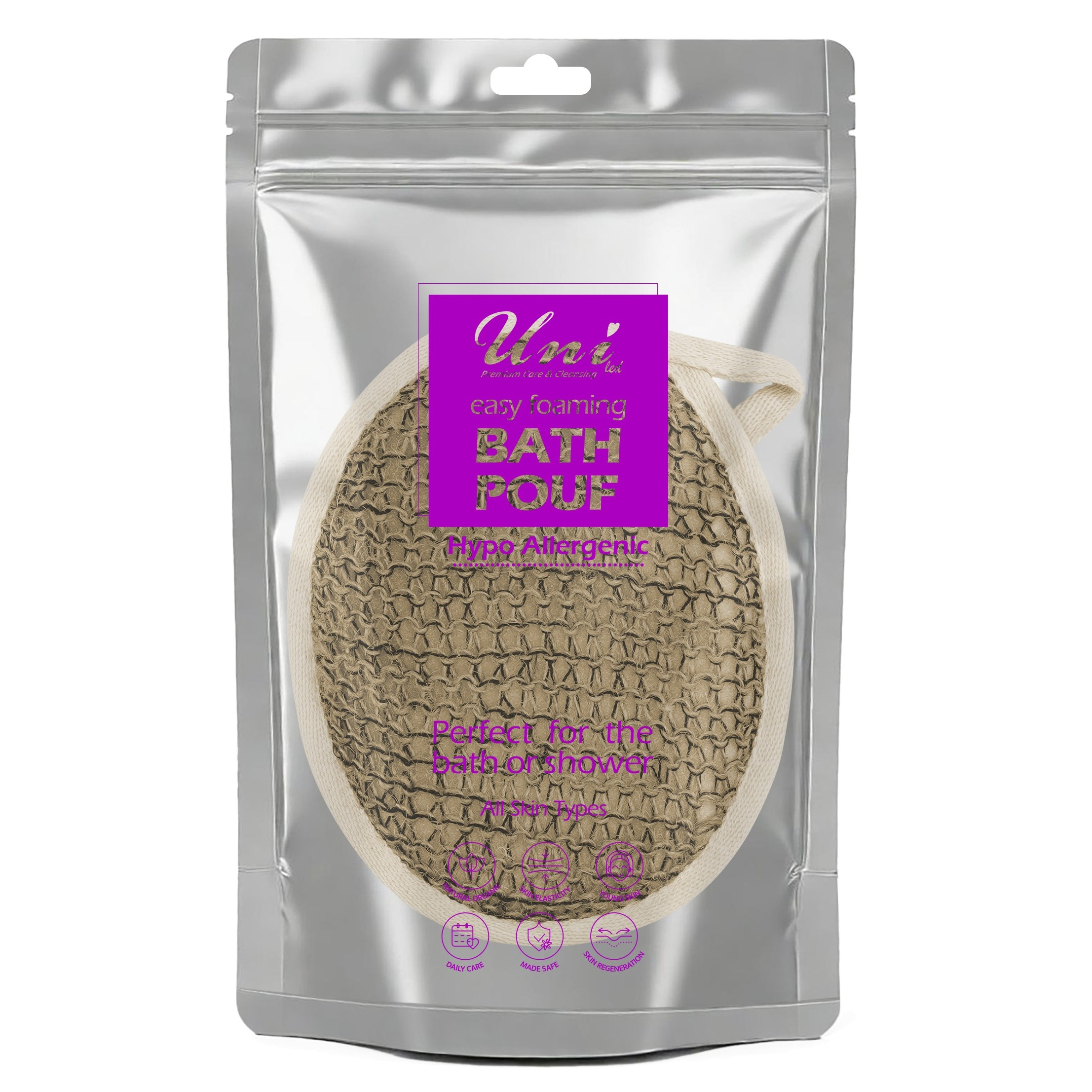 لیف حمام یونی لد مدل Sisal طرح دیسکی میکرودرم