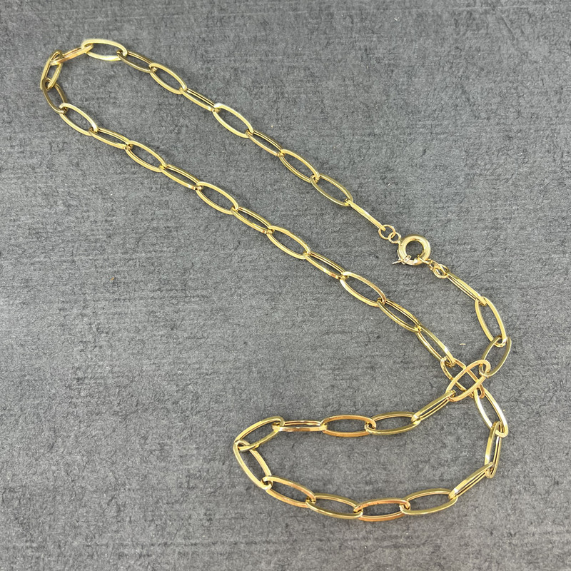 زنجیر طلا 18عیار مردانه دوست خوب مدل dk977