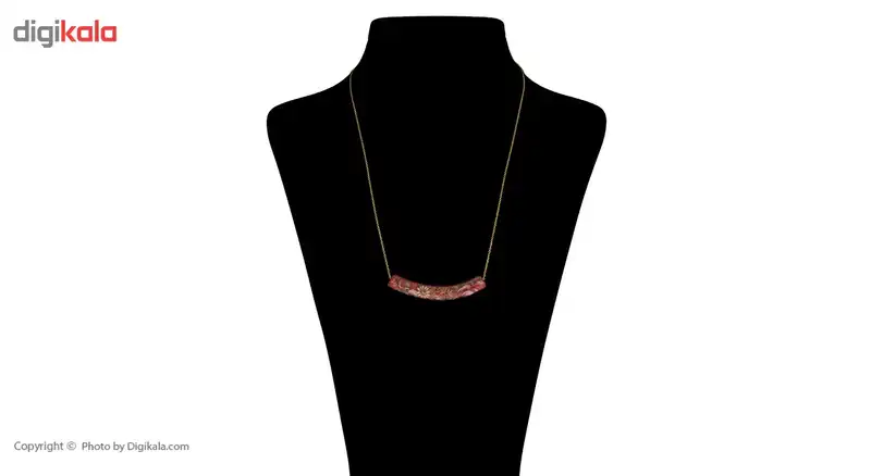 گردنبند طلا 18 عیار زنانه ماهک مدل MM0454