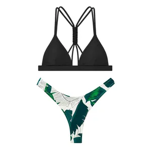 مایو 2 تکه زنانه کاپشی مدل 1426