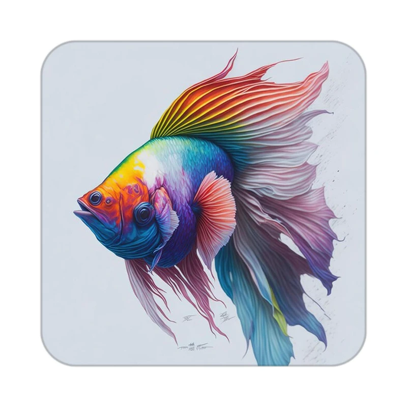 زیر لیوانی کاکتی طرح حیوانات رنگی مدل mp26349