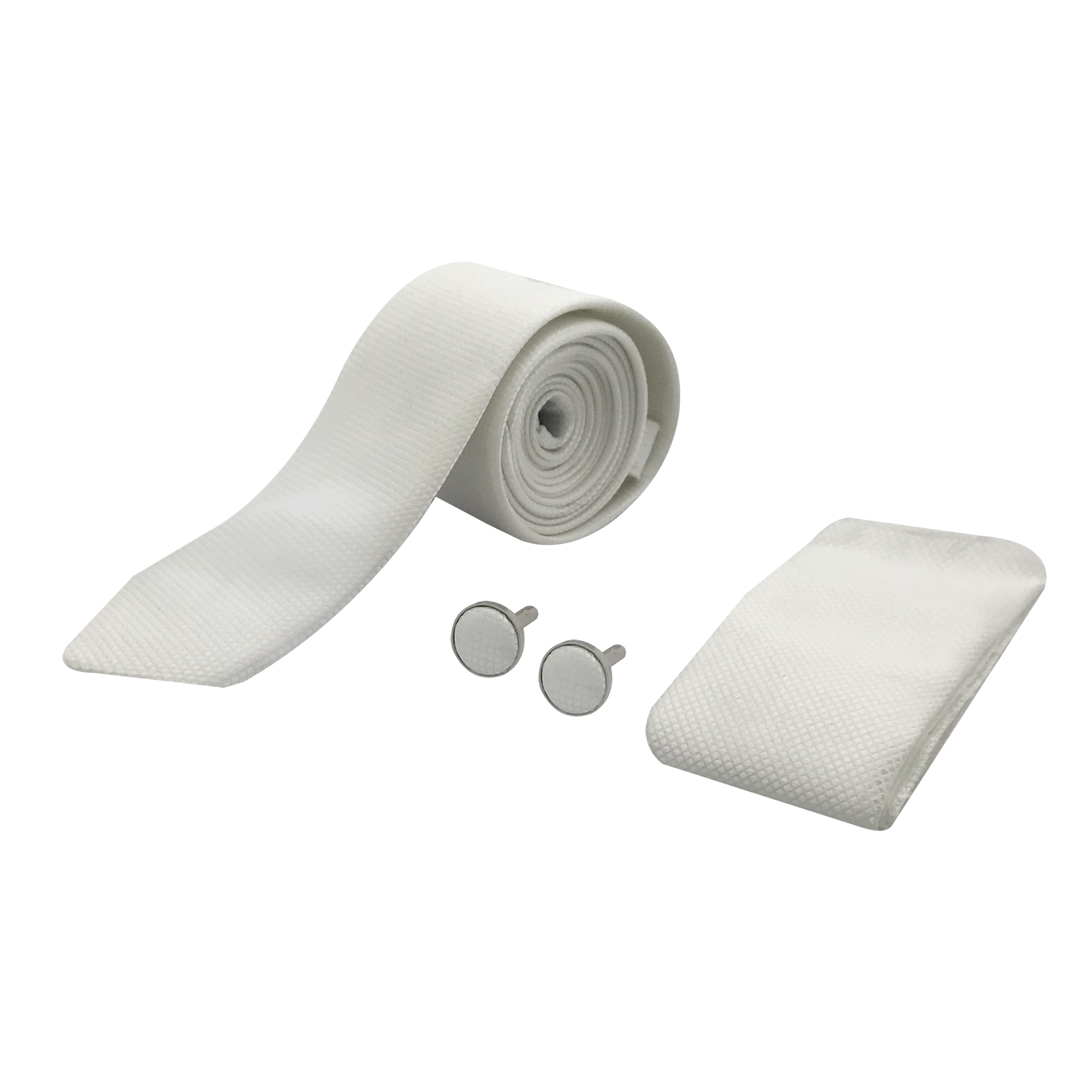 ست کراوات و دستمال جیب و دکمه سردست مردانه مدل 03