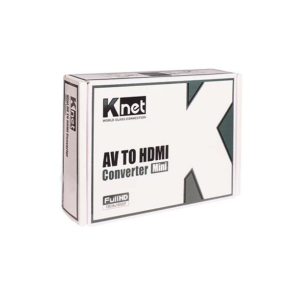 تبدیل AV به HDMI کی نت مدل K-COAV2HDM