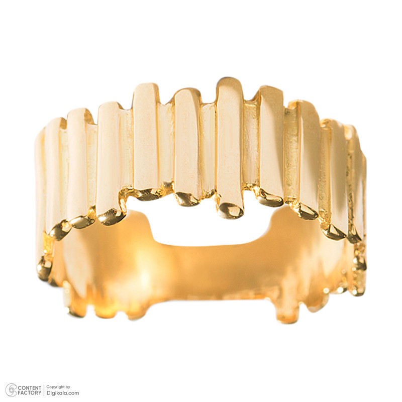 انگشتر طلا 18 عیار زنانه پرسته مدل بیستون کد Wr817 سایز 53