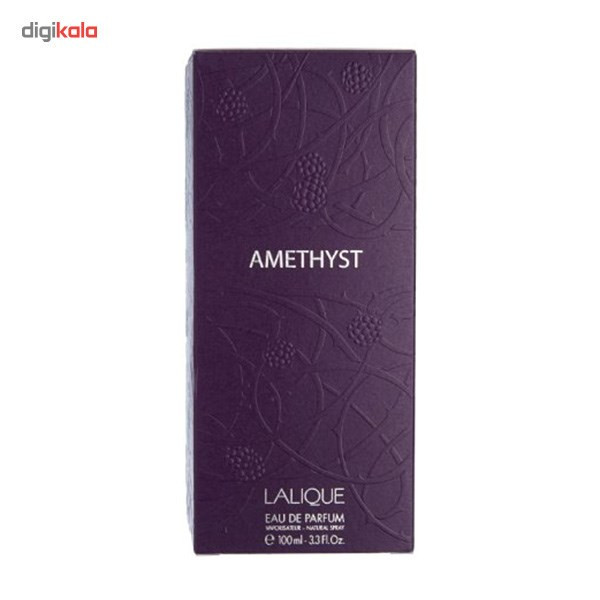 ادو پرفیوم زنانه لالیک مدل Amethyst حجم 100 میلی لیتر ادو پرفیوم زنانه لالیک مدل Amethyst حجم 100 میلی لیتر