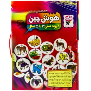 Hoosh Chin 133 Educatuin Games 4 pcs