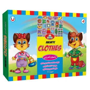بازی فکری جورچین تی تویز مدل Magnetic Cloths 2