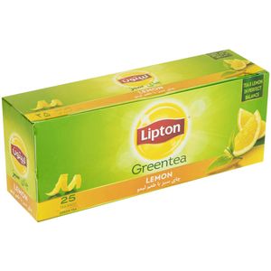 نقد و بررسی چای سبز کیسه ای لیپتون مدل Lemon بسته 25 عددی توسط خریداران