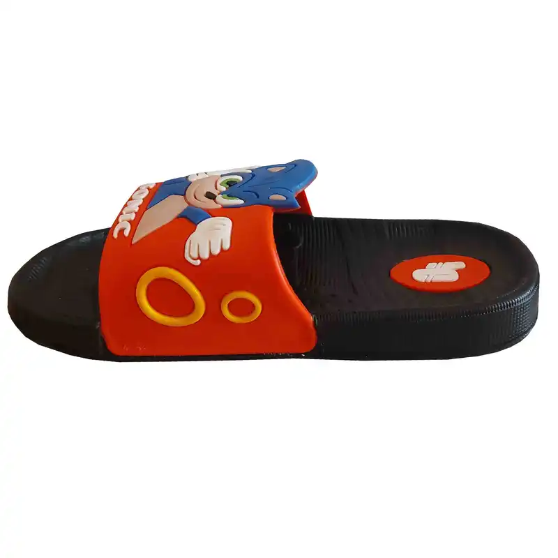 دمپایی پسرانه مدل سونیک تا به تا کد S-P-GHE