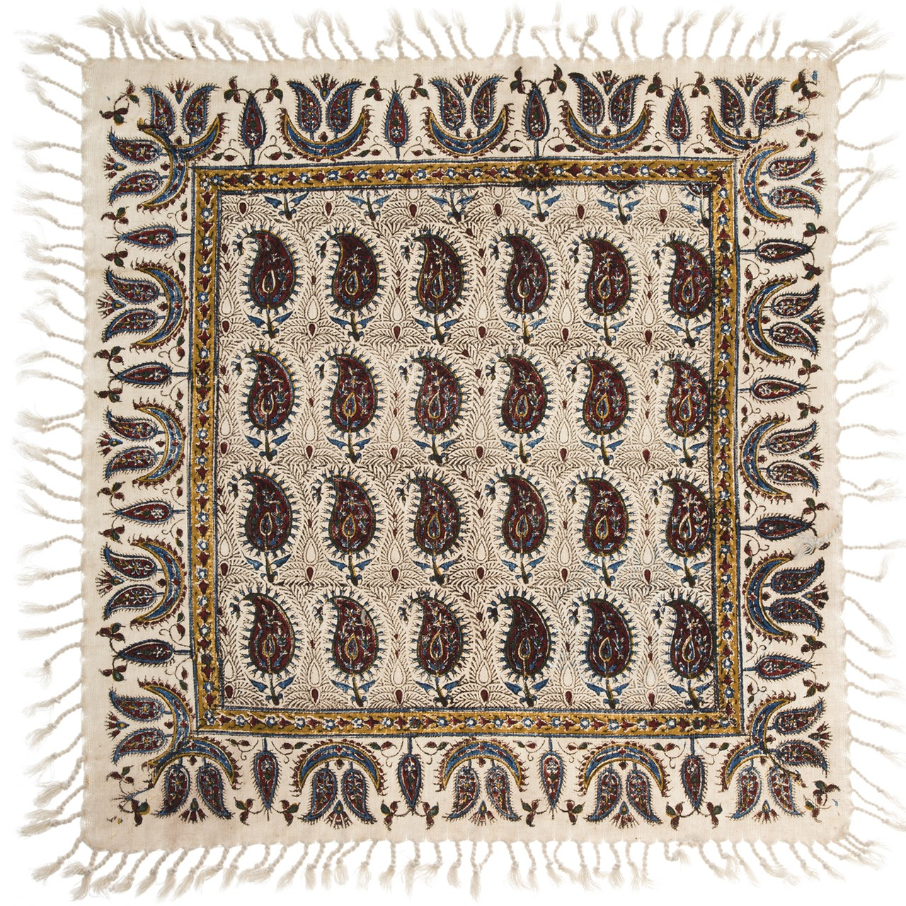 سفره قلمکار اثر عطریان طرح 6 سایز 40 × 40 سانتی متر
