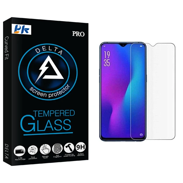محافظ صفحه نمایش پی کی مدل Delta Glass مناسب برای گوشی موبایل سامسونگ Galaxy A10/M10/M20