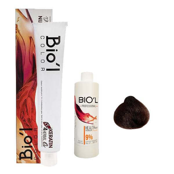 کیت رنگ مو بیول سری SUPER BLONDE شماره 6.59 حجم 100 میلی لیتر رنگ بلوند جگری تیره  