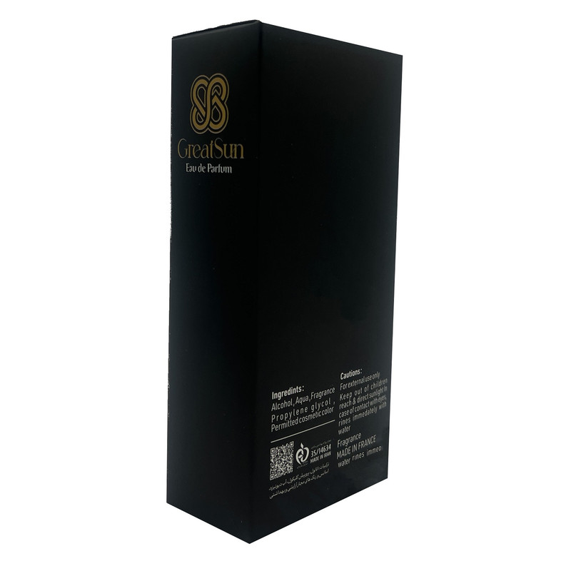 ادو پرفیوم مردانه گریت سان مدل دانهیل قرمز DUNHIL DESIRE RED با رایحه خنک و تلخ حجم 100 میلی لیتر