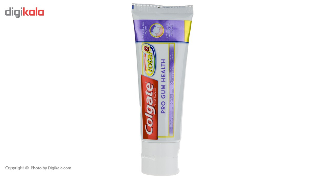 خمیر دندان کلگیت سری Total 12 مدل Pro Gum Health حجم 75 میلی لیتر