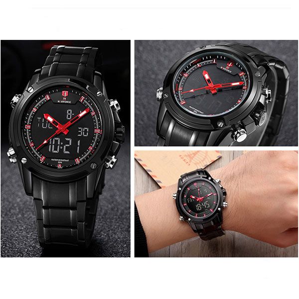 ساعت مچی عقربهای مردانه نیوی فورس مدل NF9050 BBR - - 6