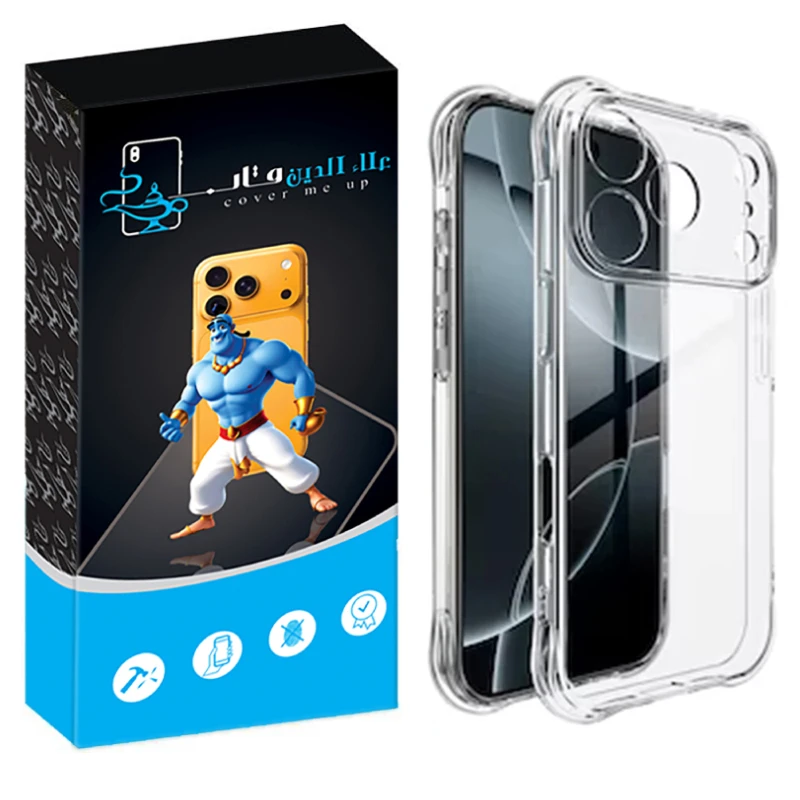 کاور علاالدین قاب مدل Crystal مناسب برای گوشی موبایل اپل Iphone 17 Pro