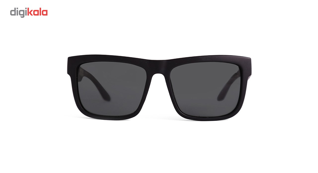 عینک آفتابی اسپای سری Discord مدل Matte Black Non Toxic Revoluation Happy Gray Green