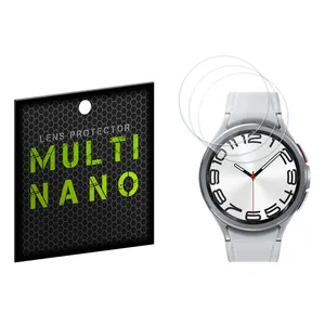 محافظ صفحه نمایش مولتی نانو مدل X-S3N مناسب برای ساعت هوشمند سامسونگ Galaxy Watch6 Classic 47mm بسته سه عددی