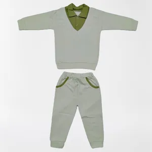 ست پولوشرت و شلوار نوزادی مدل m220