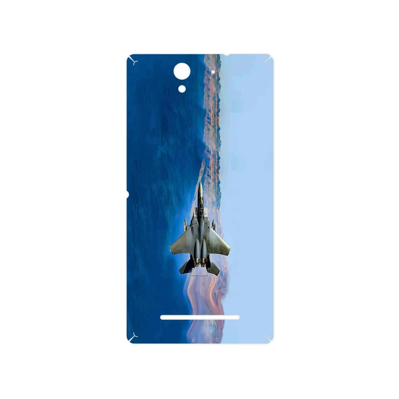 برچسب پوششی ماهوت مدل Fighter plane F15 مناسب برای گوشی موبایل سونی Xperia C3 Dual