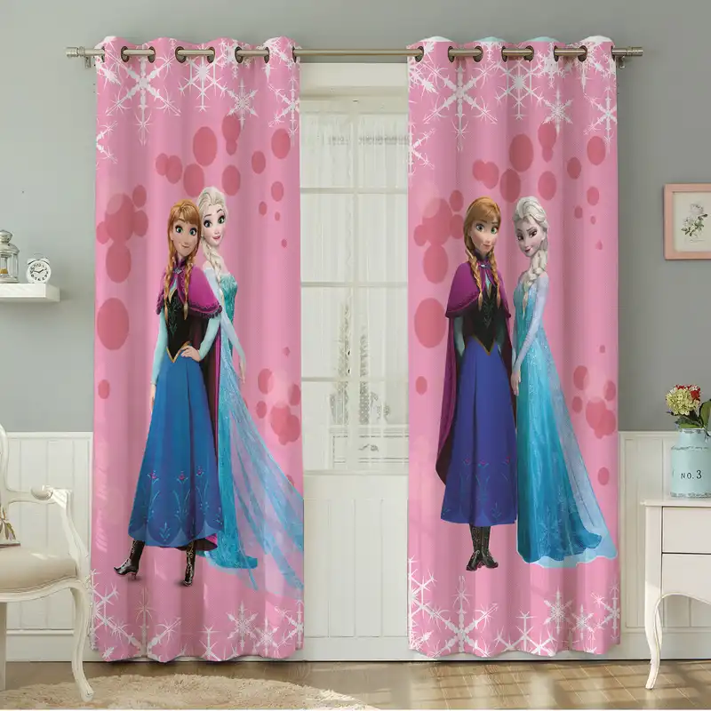 پرده نیروانا طرح کودک مدل مخمل کد 8304 سایز 140×280 سانتی متر