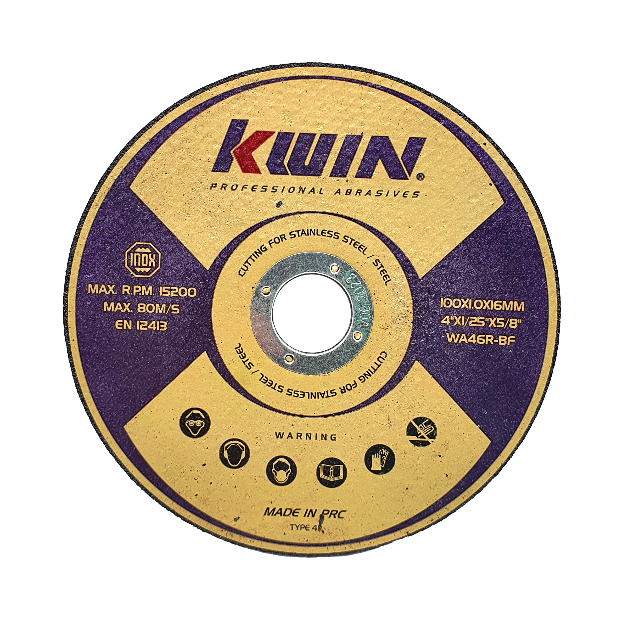 صفحه برش استیل کلوین کد 100mm صفحه برش استیل کلوین کد 100mm