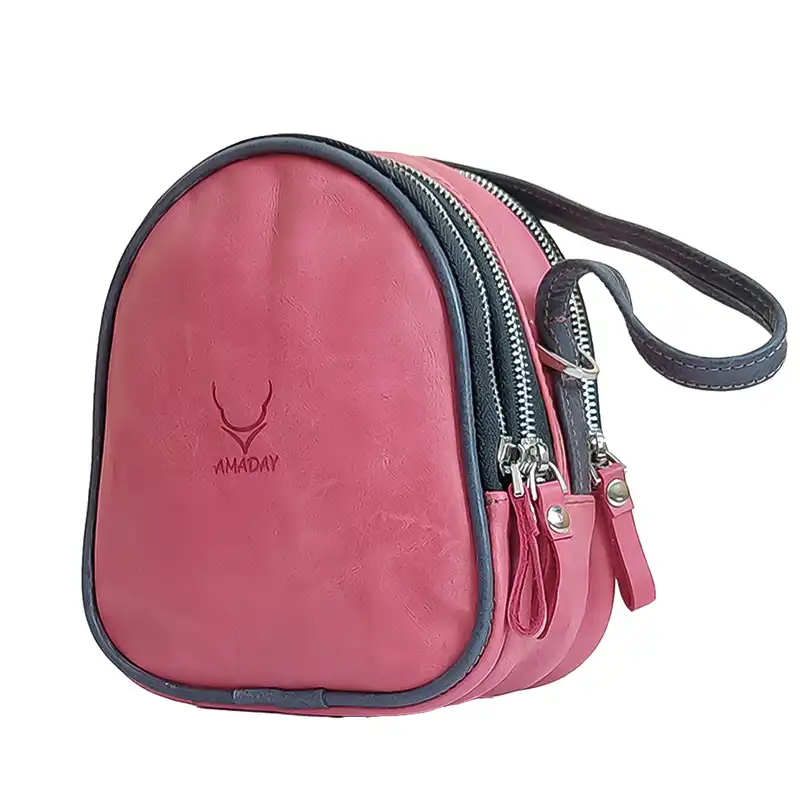 کیف رودوشی زنانه چرم آمادای مدل آنا