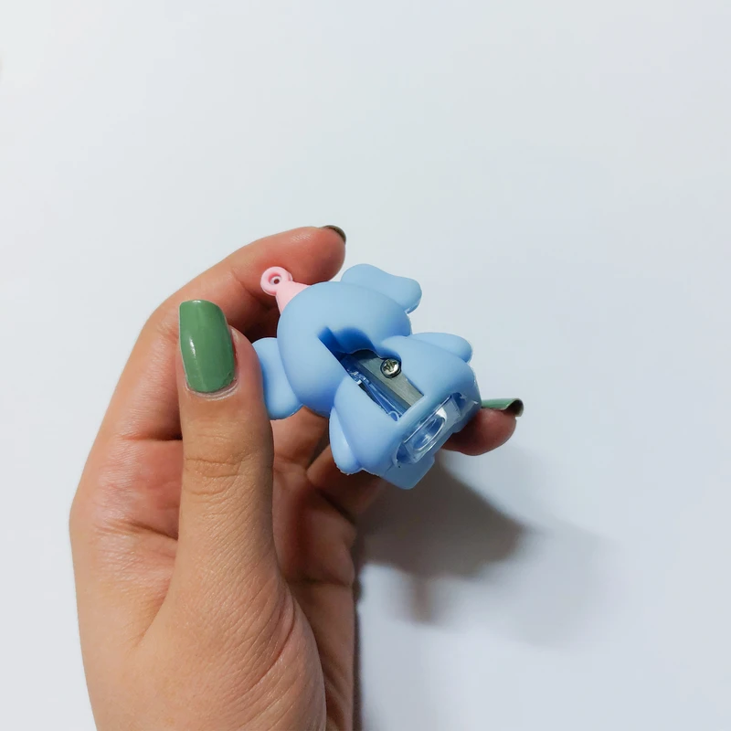 عکس شماره 2 : تراش مدل فانتزی طرح فیل به همراه پاک کن اتودی