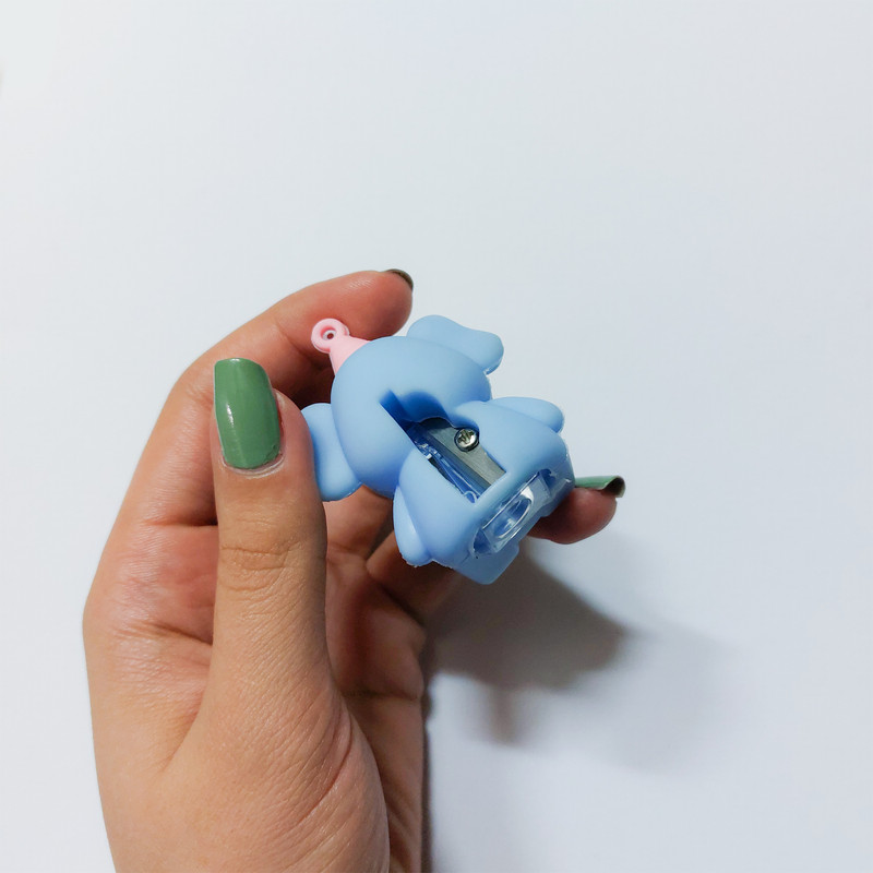 تراش مدل فانتزی طرح فیل به همراه پاک کن اتودی