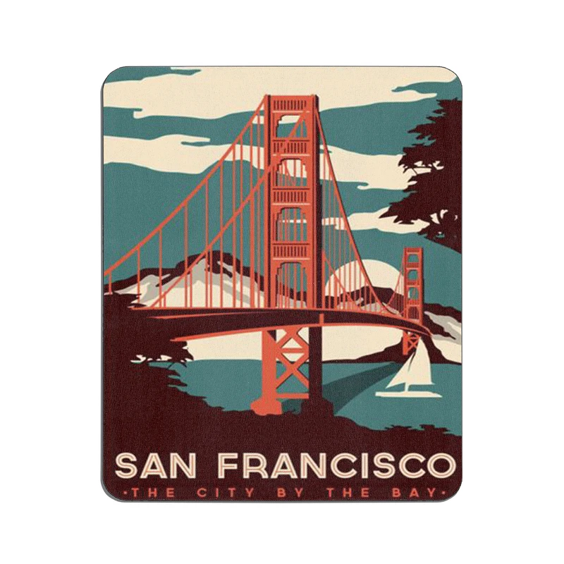 ماوس پد طرح سن فرانسیسکو کد 3407