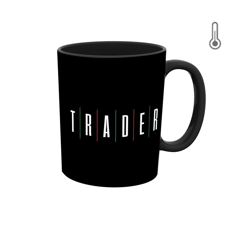 ماگ حرارتی طرح ترید و ارز دیجیتال