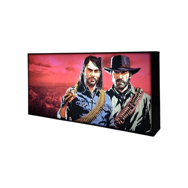 لایت باکس گیمینگ مدل آرسولایت طرح Red Dead کد AB02