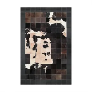 کلاژ فرش پوست و چرم کمالی مدل AD-00334