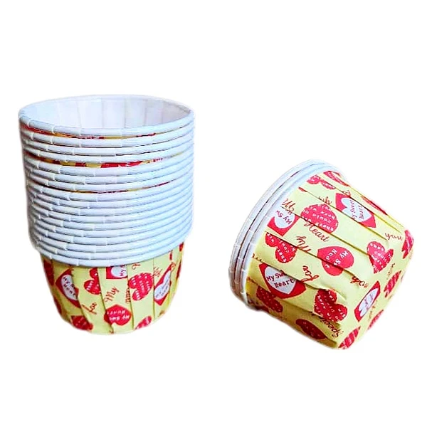 کپسول کاپ کیک مدل کرکره ای بسته 20 عددی