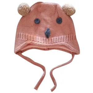  کلاه بافتنی بچگانه کد 099