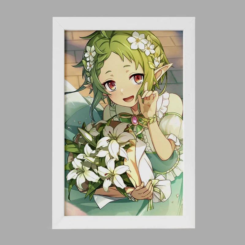 تابلو خندالو مدل سیلفیت انیمه موشوکو تنسی کد 24131